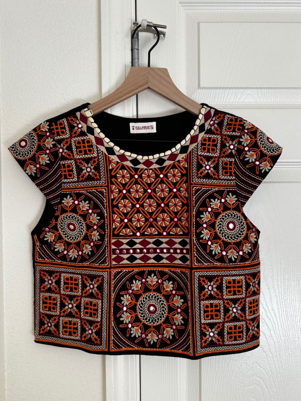 Fun embroidered top
